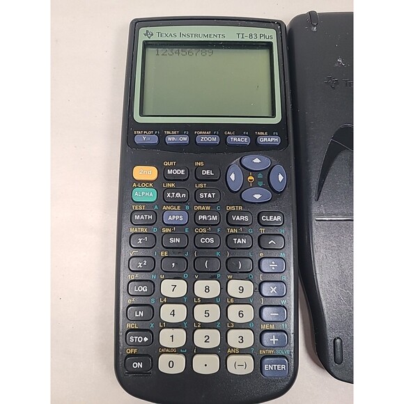 Texas Instruments TI-83 plus Graphing Calculator Tested - Picture 2 of 4
